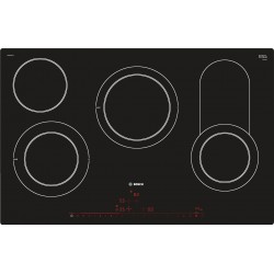 Bosch PKC801DP1C, Série 8, Table de cuisson électrique, 80 cm, design affleuré