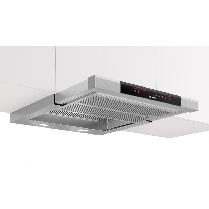 Bosch DFS067K51, Série 8, Hotte télescopique, 60 cm, Acier inoxydable