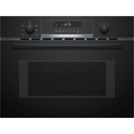 Bosch CMA585MB0, Série 6, Four combine micro-ondes avec hot air, 60 x 45 cm, Noir