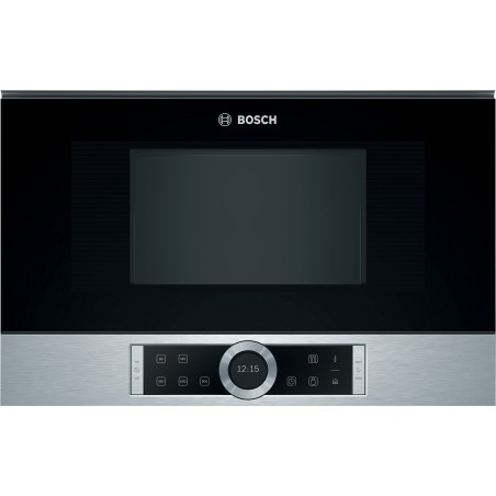 Bosch BFR634GS1, Série 8, Micro-ondes encastrable, 60 x 38 cm, Acien inoxydable