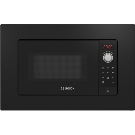 Bosch BFL623MB3, Série 2, Micro-ondes encastrable, 60 x 38 cm, Noir