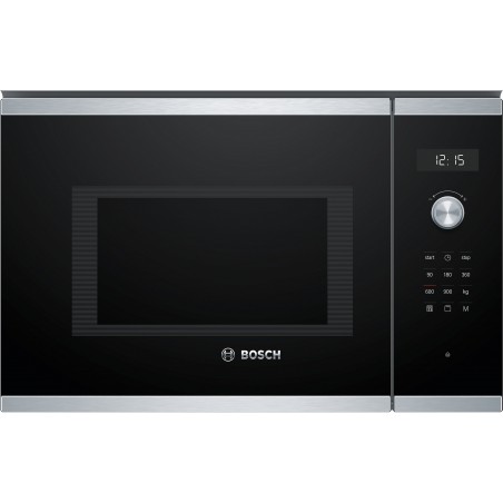 Bosch BEL554MS0, Série 6, Micro-ondes encastrable, 59 x 38 cm, Acien inoxydable