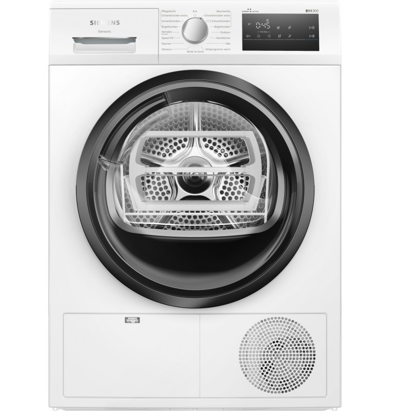 Siemens WT43RV03CH, iQ300, sèche-linge pompe à chaleur, 7 kg