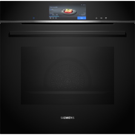 Siemens HS758G3B1C, iQ700, Einbau Dampfbackofen, 60 x 60 cm, Schwarz