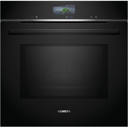 Siemens HM776G1B1C, iQ700, Einbau-Backofen mit Mikrowellenfunktion, 60 x 60 cm, Schwarz