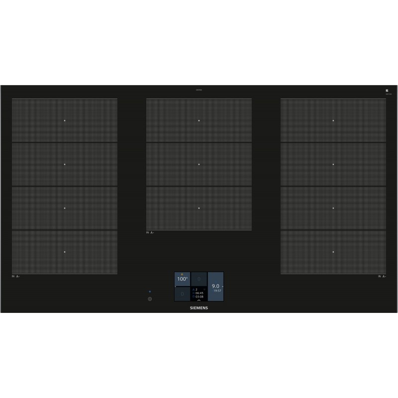 Siemens EX975KXV1E, iQ700, Induktionskochfeld, 90 cm, Schwarz