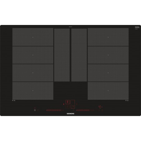 Siemens EX801LYE3E, iQ700, Table de cuisson à induction, 80 cm, noir