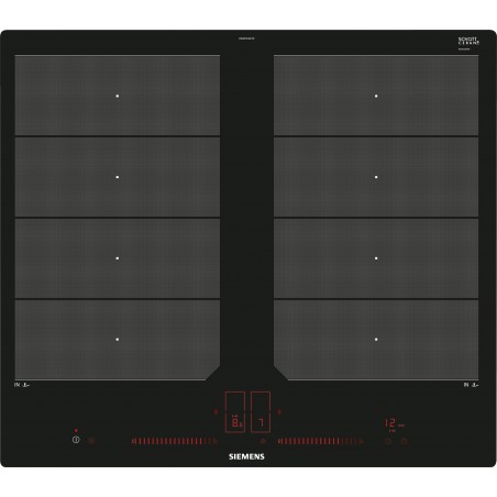 Siemens EX601LXC1E, iQ700, Table de cuisson à induction, 60 cm, noir