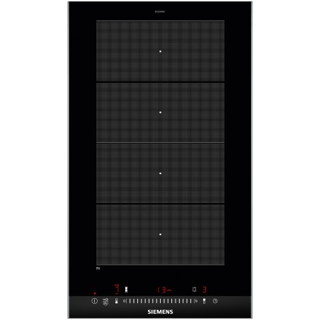 Siemens EX375FXB1E, iQ700, Domino-Kochfeld, Flex-Induktion, 30 cm, Schwarz