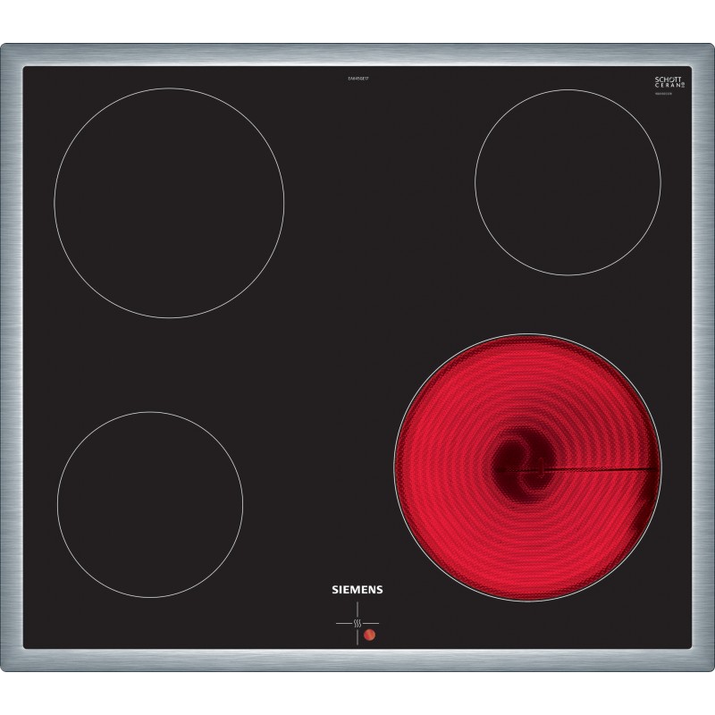 Siemens EA645GE17, iQ100, Elektrokochfeld, 60 cm, Kochfeld Herd gesteuert