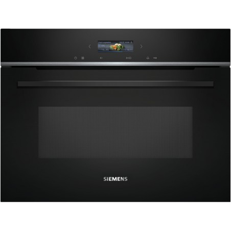 Siemens CE732GXB1, iQ700, Micro-ondes encastrable, Noir