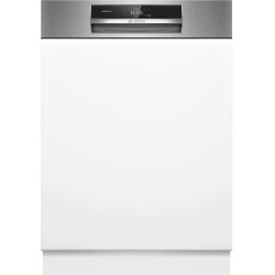 Bosch SMI8YCS03E, Serie 8, Teilintegrierter Geschirrspüler, 60 cm, Edelstahl, Zeolith-Trocknen