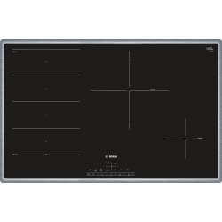 Bosch PXE845FC1E, Serie 6, Induktionskochfeld, 80 cm, Mit Rahmen aufliegend