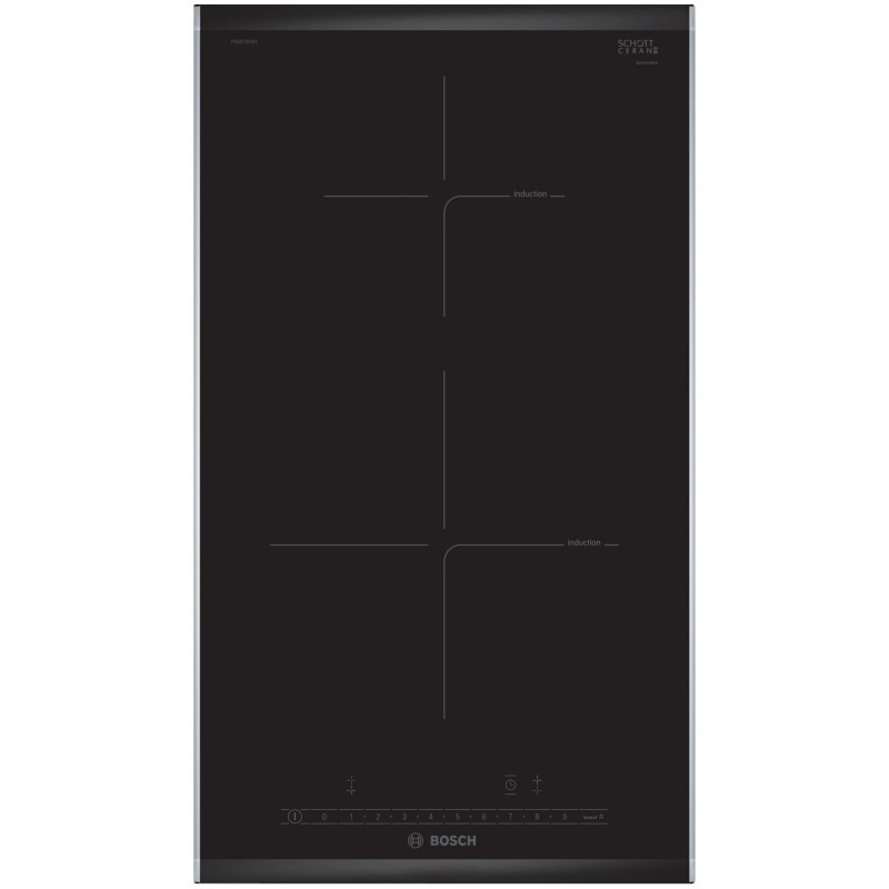 Bosch PIB375FB1E, Série 6, Table à induction domino, 30 cm, Profils latéraux