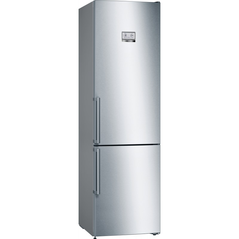 Bosch KGN39HIEP, Série 6, Combinaison réfrigérateur-congélateur pose libre, 204 x 60 cm, Inox (avec AntiFingerprint)