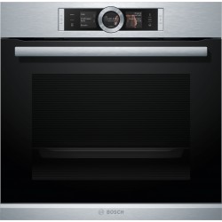 Bosch HSG656XS1, Serie 8, Einbau Dampfbackofen, 60 x 60 cm, Edelstahl, HSG656XS1