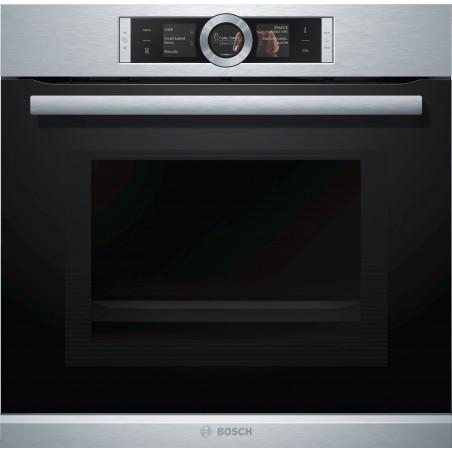 Bosch HMG636RS1, Serie 8, Einbau-Backofen mit Mikrowellenfunktion, 60 x 60 cm, Edelstahl