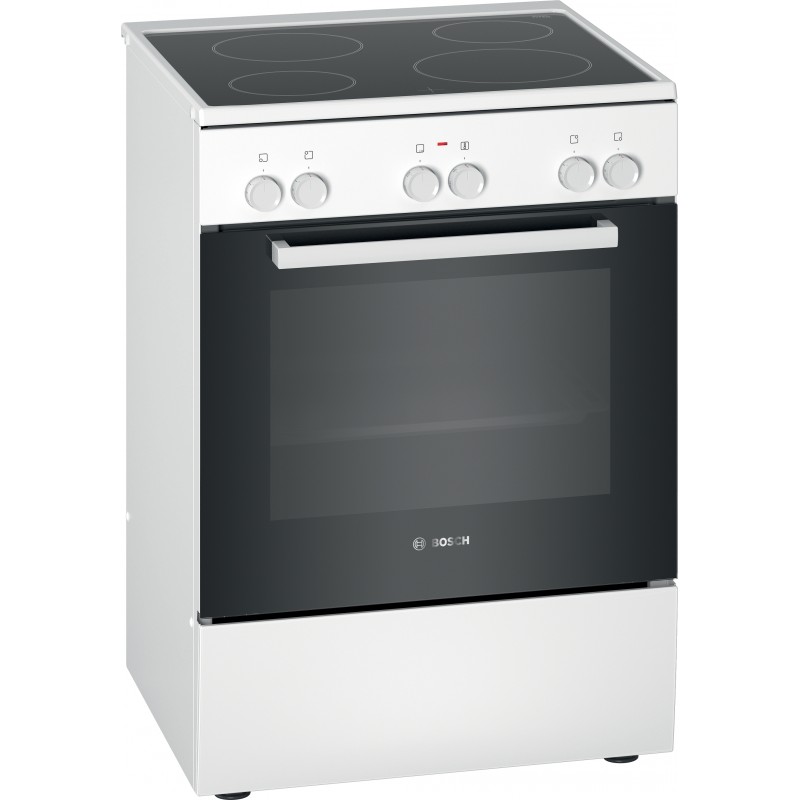 Bosch HKL050020C, Série 2, Cuisinière indépendante électrique, Blanc