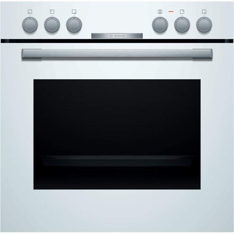 Bosch HEA510BV0C, Série 2, Cuisinière encastrable, 60 x 60 cm, Blanc