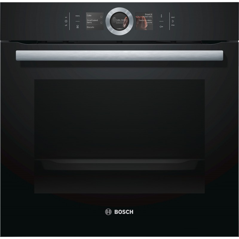 Bosch HBG6764B1, Serie 8, Einbau-Backofen, 60 x 60 cm, Schwarz