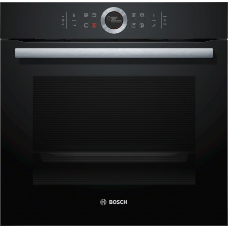 Bosch HBG655BB1C, Serie 8, Einbau-Backofen, 60 x 60 cm, Schwarz