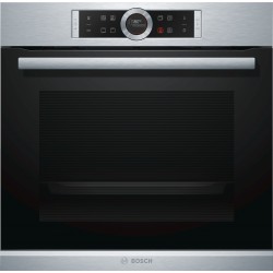 Bosch HBG634BS1, Serie 8, Einbau-Backofen, 60 x 60 cm, Edelstahl