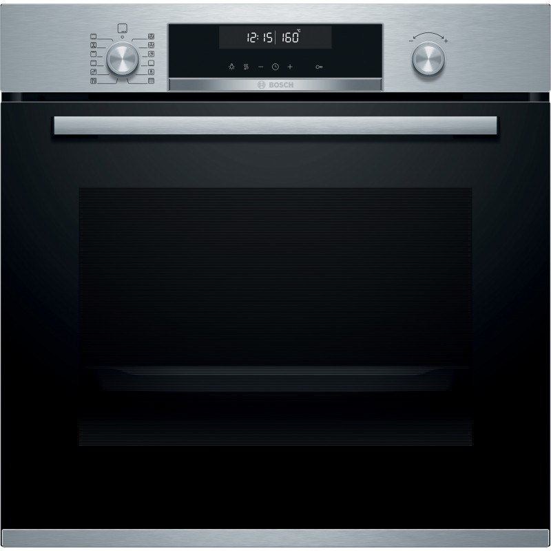 Bosch HBA578BS0, Serie 6, Einbau-Backofen, 60 x 60 cm, Edelstahl