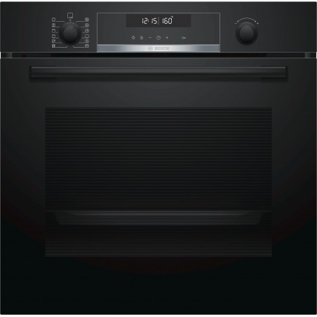 Bosch HBA578BB0, Serie 6, Einbau-Backofen, 60 x 60 cm, Schwarz