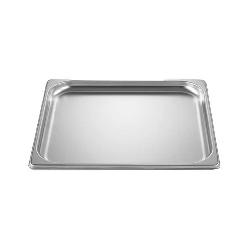 V-ZUG Plaque en acier inox sans trous 2/3 GN, Hauteur 20 mm (K42362)