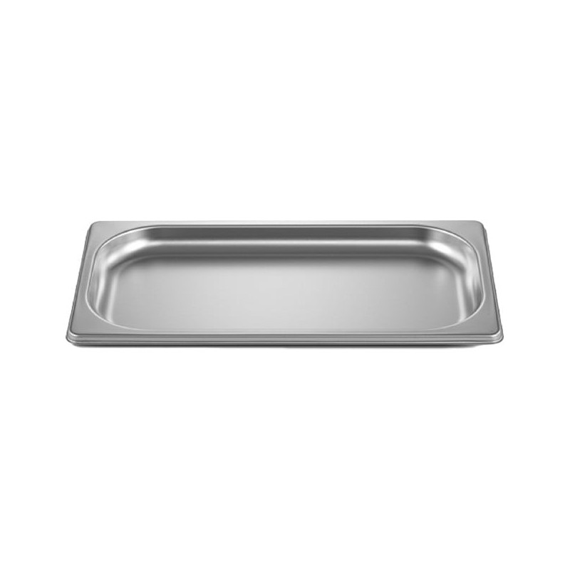 V-ZUG Plaque en acier inox sans trous1/3 GN, Hauteur 20 mm (K23224)