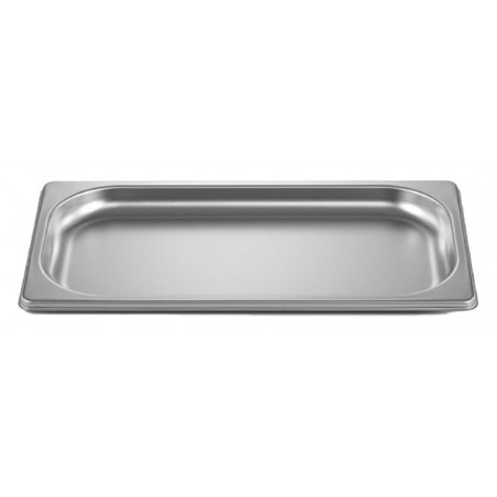 V-ZUG Plaque en acier inox sans trous1/3 GN, Hauteur 20 mm (K23224)