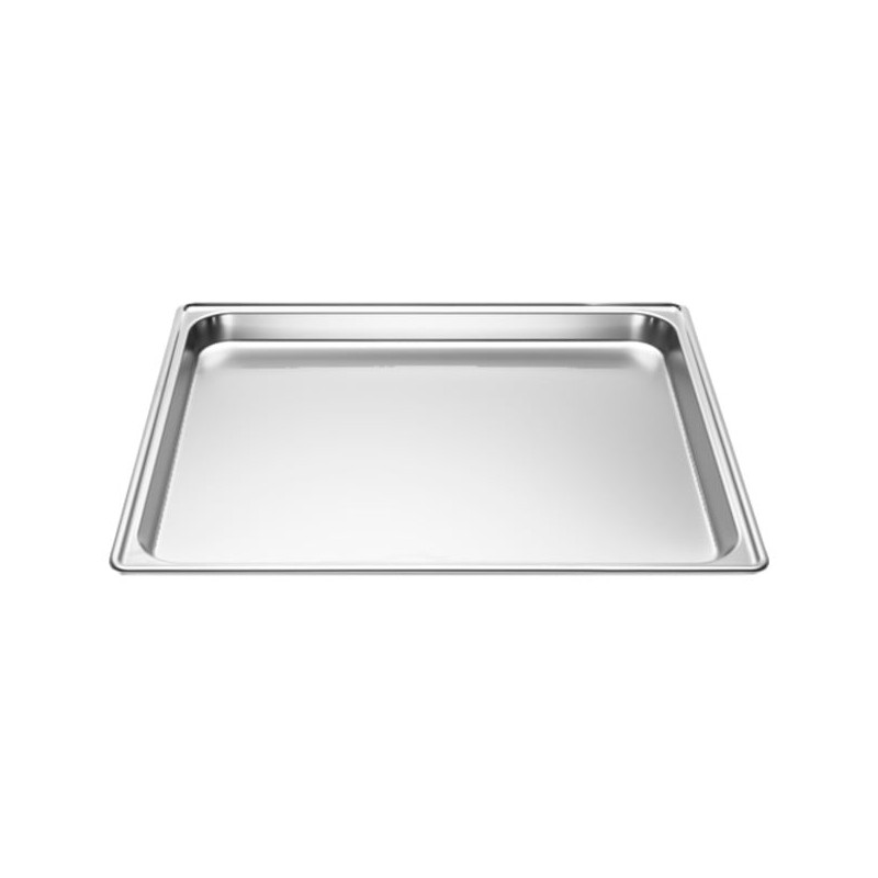 V-ZUG Plaque en acier inox sans trous, 430 x 370 x 25 mm (K40010)