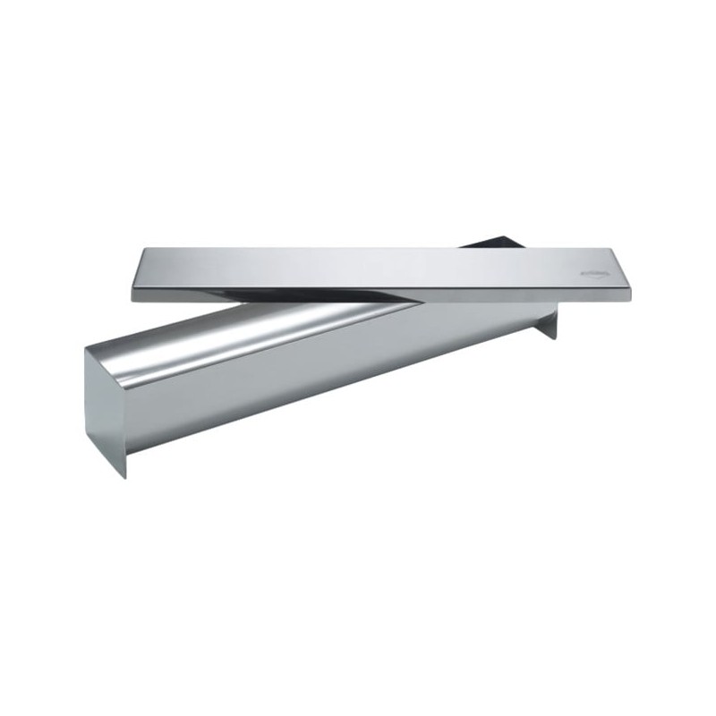 V-ZUG Moule à terrine en acier inox, semi-circulaire, 60 ×60 × 300 mm (K27623)