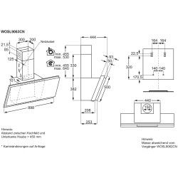 Electrolux WOSL9063CN, Wandhaube