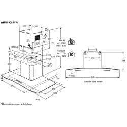 Electrolux WHGL9041CN, Wandhaube