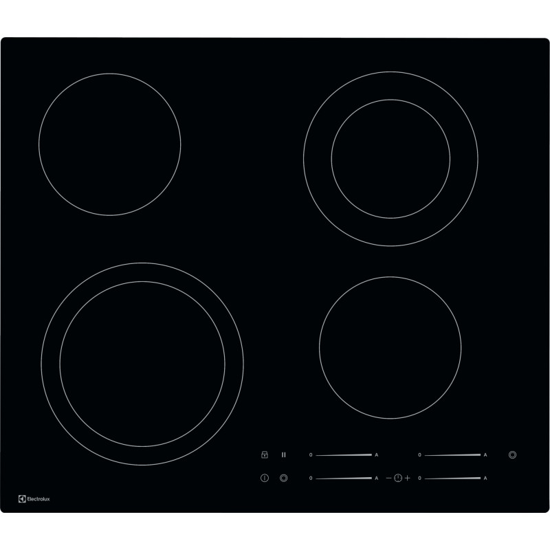 Electrolux GK58TSO, Glaskeramik-Kochfeld