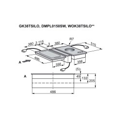 Electrolux GK38TSILO, Induktions-Kochfeld