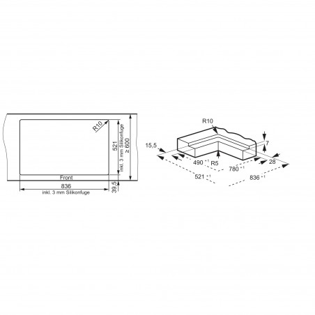 Electrolux DMSL8340AO, ComboFlex Évacuation d'air