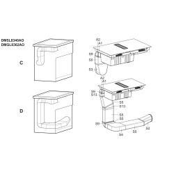 Electrolux DMSL8340AO, ComboFlex Évacuation d'air