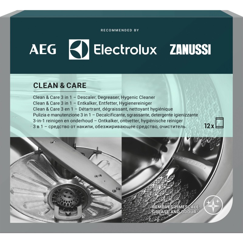 AEG M2GCP120 Clean and care box 3 in 1 (12 sachets de 50 g)