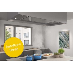 Wesco EVRE Alto 120 inox, verre blanc alu, circuit fermé, plafonnier sans éclairage (4013734-200)