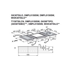 Electrolux GK38TSILO, Induktions-Kochfeld