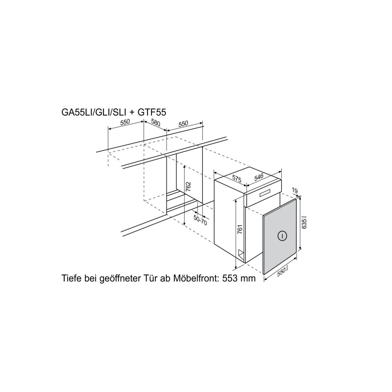 Electrolux GA55SLISP, Geschirrspüler