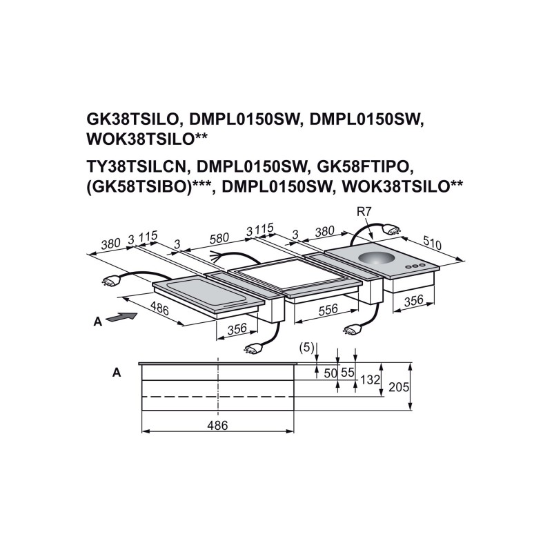 Electrolux DMPL0150SW, Kochfeldabzug