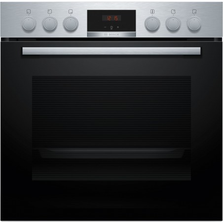 Bosch HEA513BS3, Série 4, Cuisinière encastrable, 60 x 60 cm, Acien inoxydable