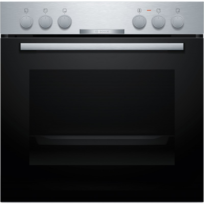 Bosch HEA510BS3, Série 2, Cuisinière encastrable, 60 x 60 cm, Acien inoxydable