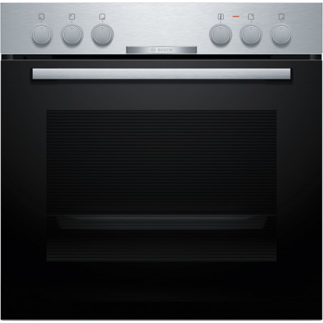 Bosch HEA510BS3, Série 2, Cuisinière encastrable, 60 x 60 cm, Acien inoxydable