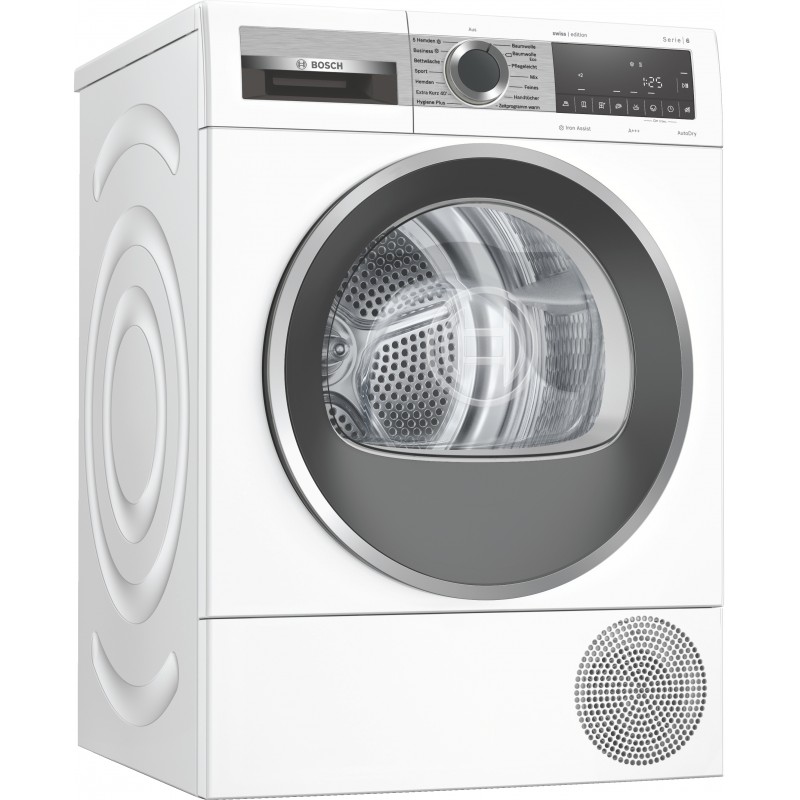 Bosch WQG233C0CH, Série 6, Sèche-linge à pompe à chaleur, 8 kg