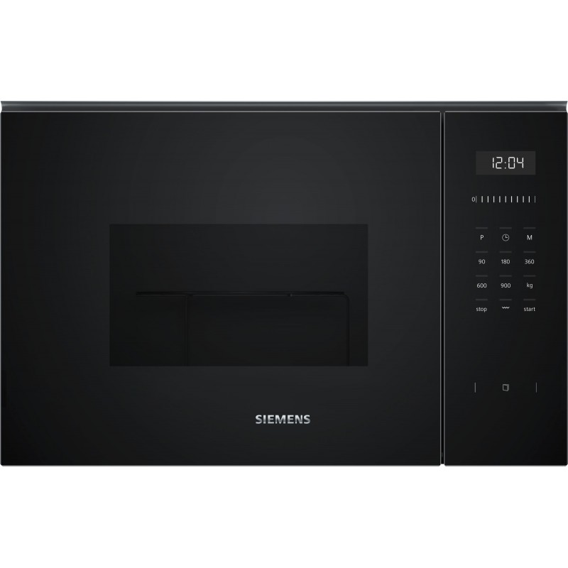 Siemens BE555LMB1C , iQ500, Einbau-Mikrowelle, 59 x 38 cm, Schwarz