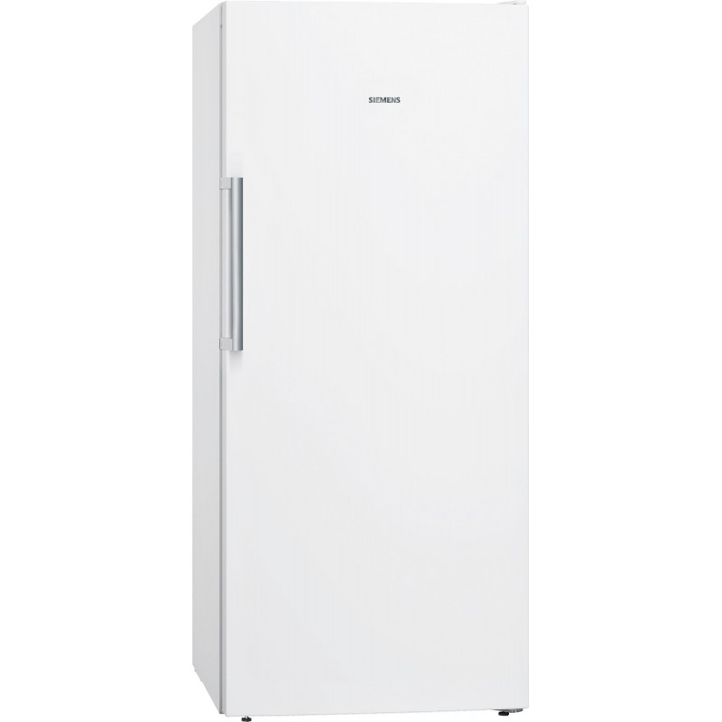 Siemens GS51NAWCV, iQ500, Freistehender Gefrierschrank, 161 x 70 cm, Weiss